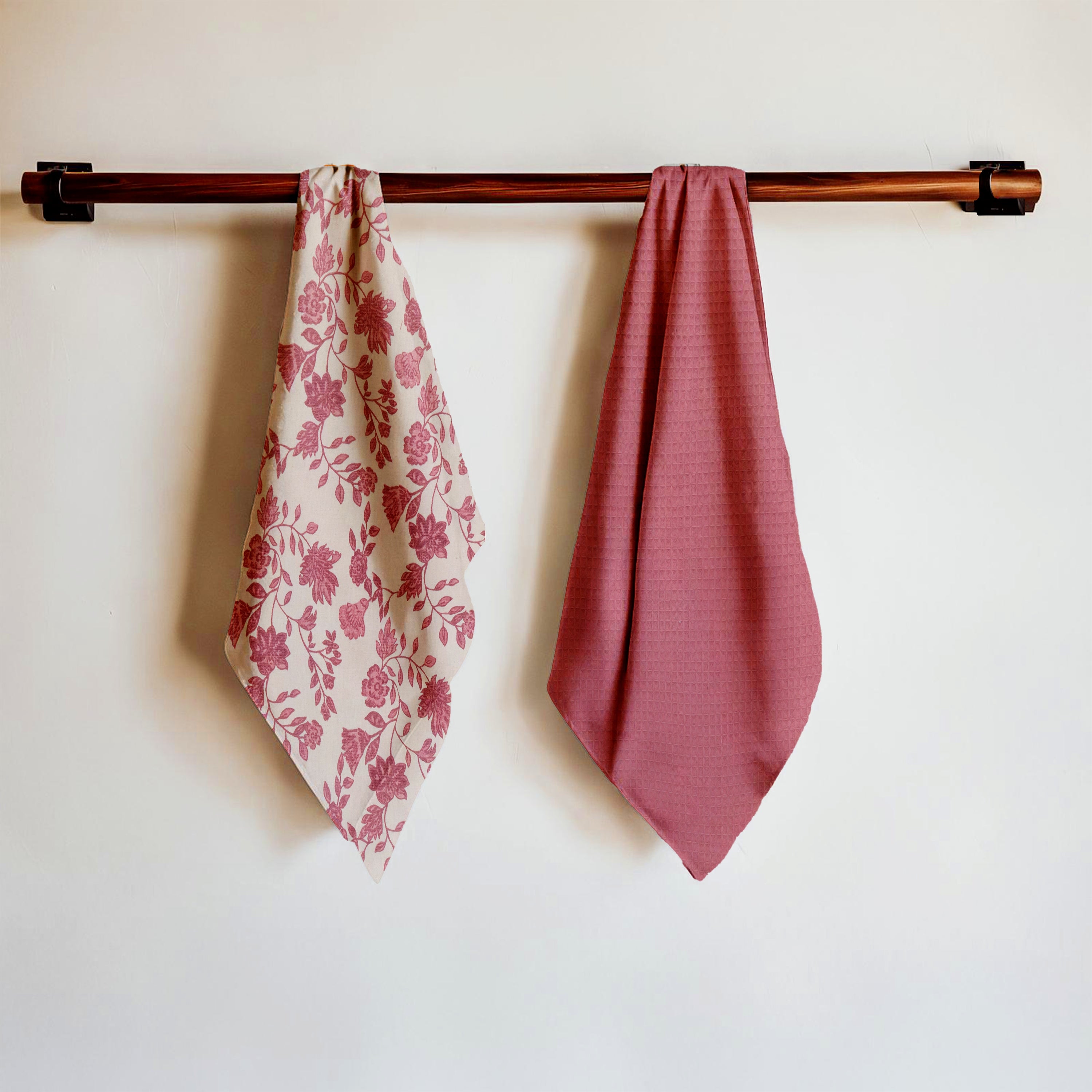 Rosewood 100% Cotton Kitchen Towel (Set of 2)