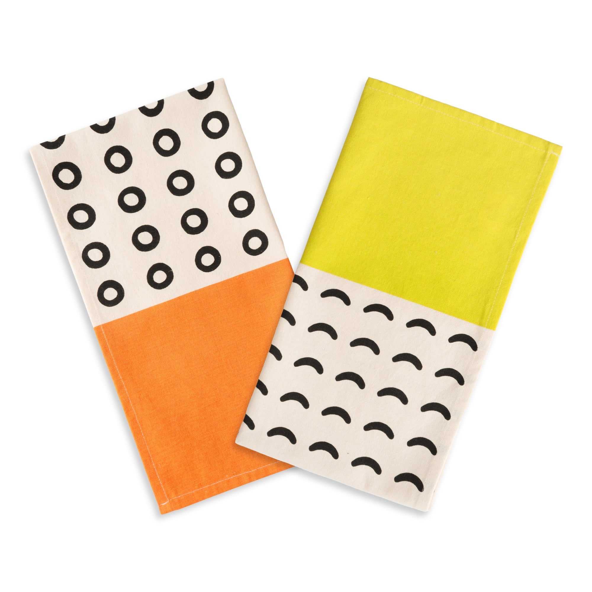 PopDots Recycled Cotton Kitchen Towel (Set of 2) - Bonica