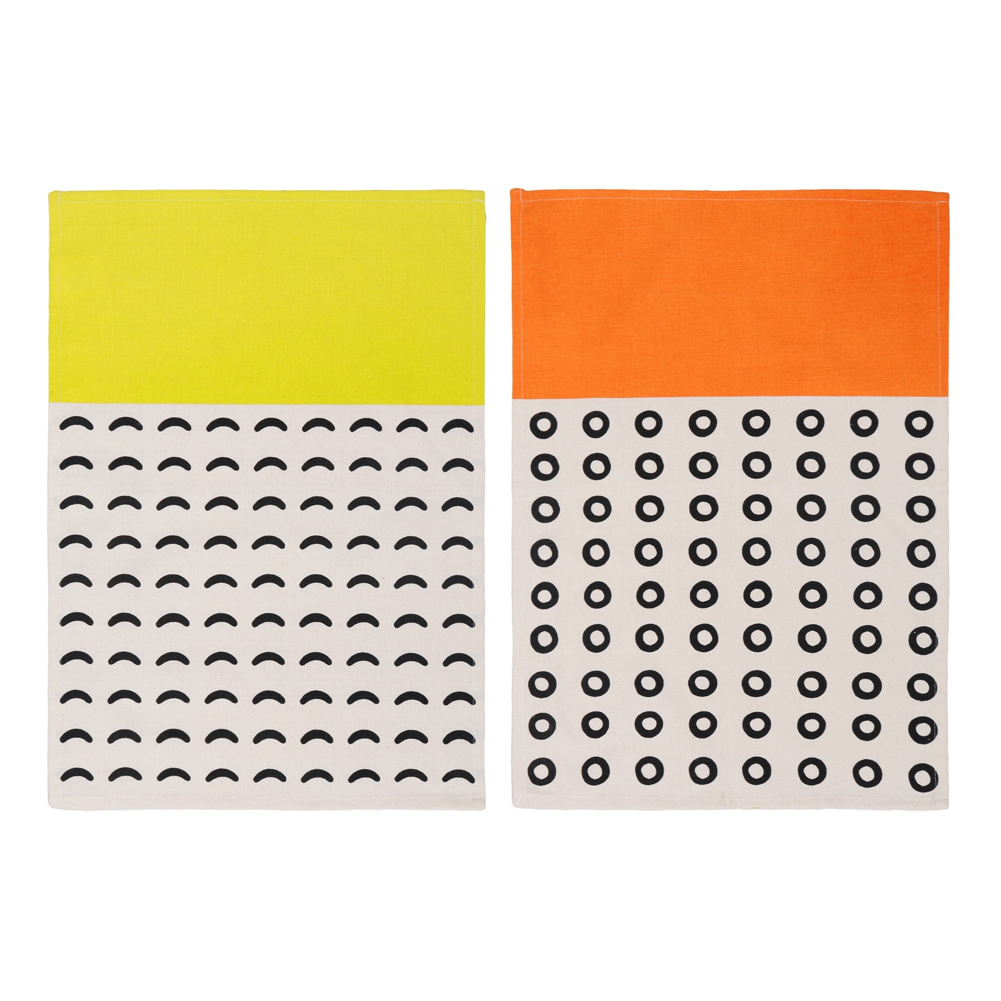 PopDots Recycled Cotton Kitchen Towel (Set of 2) - Bonica