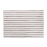 Monostripe Reversible 100% Cotton Table Placemats (Set of 6)