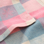 Pastel Plaid Table Cover