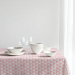 Blush Prism Table Cover