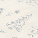 Contemporary floral dining tablecloth for minimalist and modern dining spaces