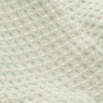 Elegant sage green waffle texture tablecloth for modern dining and home decor