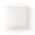 White heart accent cushion cover for luxurious contemporary home decor