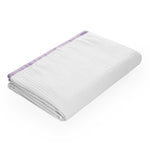 Eco Waffle 100 % Bamboo Waffle with Linen Border Bath Towel - Bonica