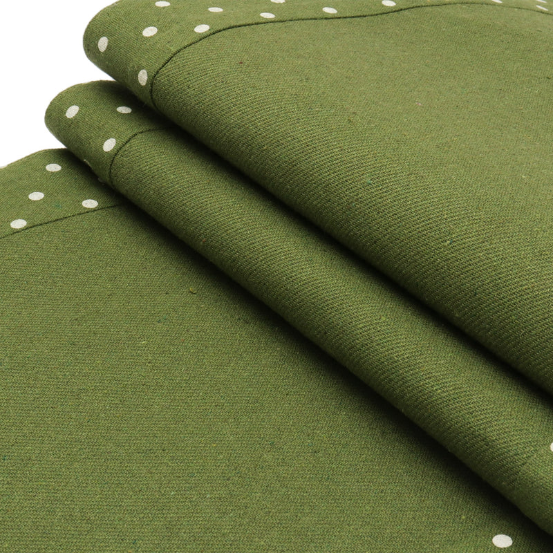 Ever Green Dots Cotton Table Runner - Bonica