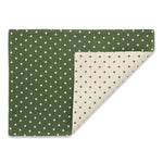 EverGreen Dots Cotton Table Placemat (Set of 2) - Bonica