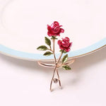 Rose Luxe Napkin Rings  Gift Set (Set of 4 & 6)