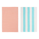 Fresh Lines 100% Cotton Kitchen Towel (Set of 2) - Bonica