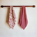 Rosewood 100% Cotton Kitchen Towel (Set of 2) - Bonica