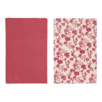 Rosewood 100% Cotton Kitchen Towel (Set of 2) - Bonica