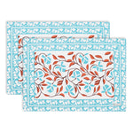 Terracotta Vine Cotton Table Placemat (Set of 2) - Bonica